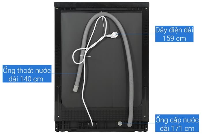Máy rửa chén bát độc lập Comfee CDWEF1401HB-W-VN